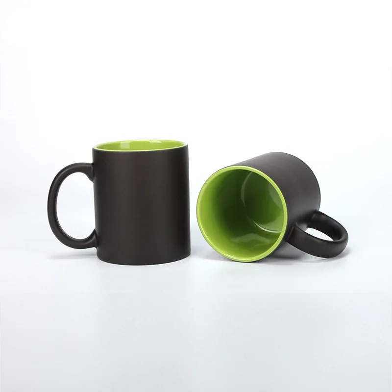 Hình Thủ Đen Cốc Ma Thuật Đổi  - đánh giá và giá Sublimation Mug White