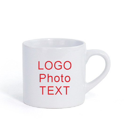 175ml Small Coffee Mug DIY LOG - đánh giá và giá Sublimation Mug White