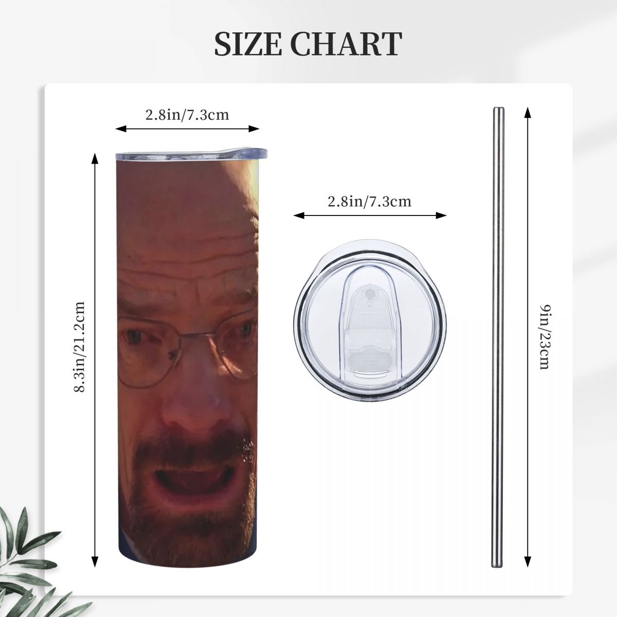 Walter White Mem Stainless Ste - đánh giá và giá Tumbler 20Oz White
